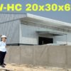 โกดังโรงงานสำเร็จรูป HW-HC 20x30x6 ม.