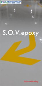 พื้น Epoxy Self-leveling ความหนา 2 มิลค